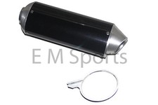 Dirt Pit Bike Silver Muffler Exhaust End Pipe 50cc 70cc 90cc 110cc 125cc 150cc