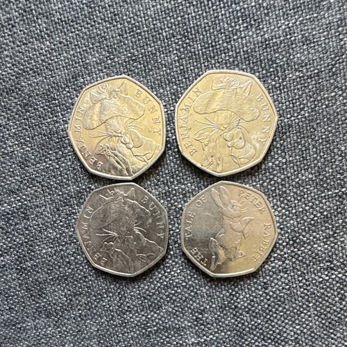 2017 50p benjamin bunny - benjamin,