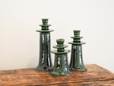 Handmade Moroccan Green Glazed