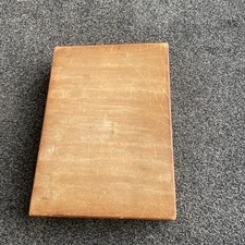 AN OLD WOODEN  STOREBOX