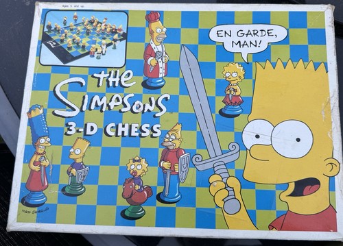 1991 1992 simpsons chess - simpsons, set