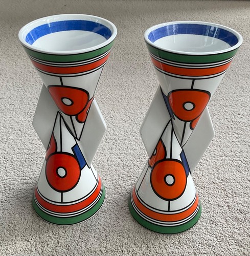 Lovely pair clarice cliff - lovely,