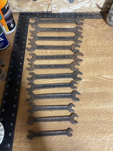 Superslim spanners x12 vintage - x12,
