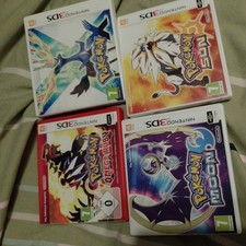 Pokémon OMEGA Ruby, x, sun, moon Nintendo 3DS Cib Tested Good Condition bundle