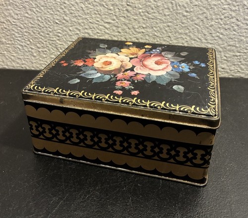 Vintage biscuit tin england - tin,