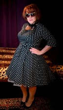 1950s Style Swing Dress