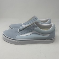Vans old skool baby blue - old, white