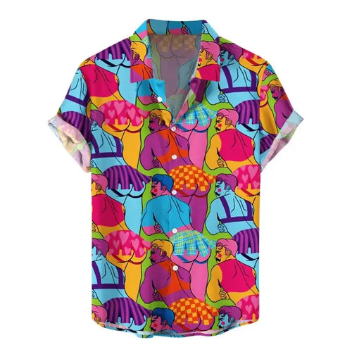 Mens button down shirts funny - button,