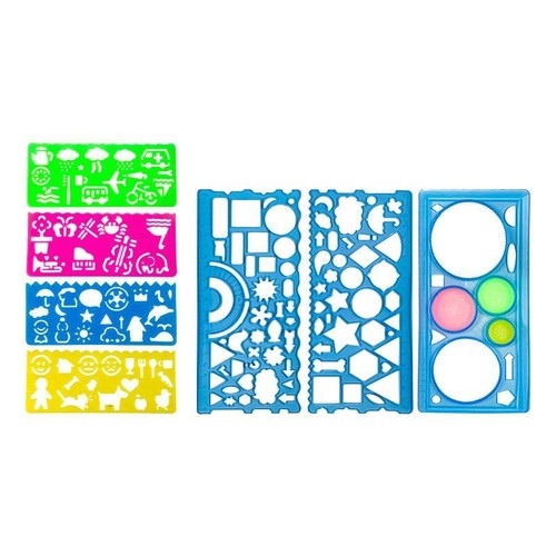 Drawing stencils set - drawing,