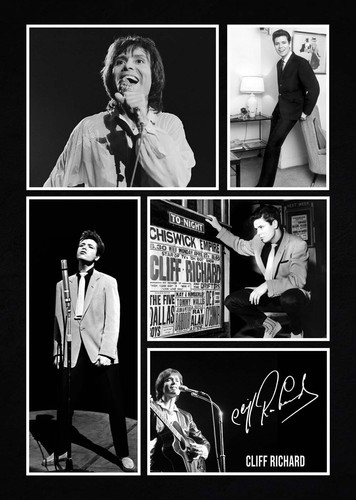 Sir cliff richard signed - signed, pre
