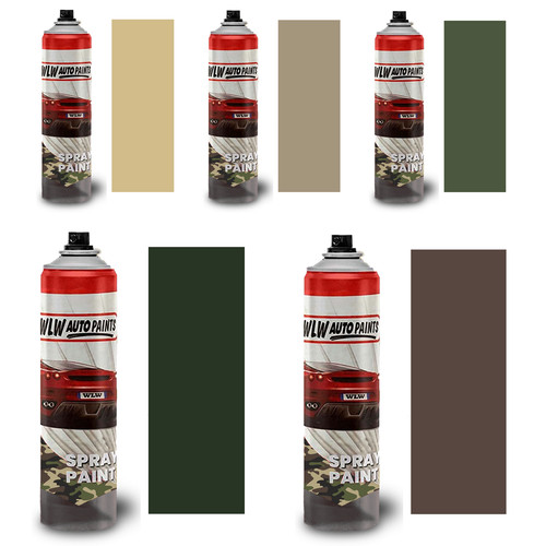Deco color military spray - color,