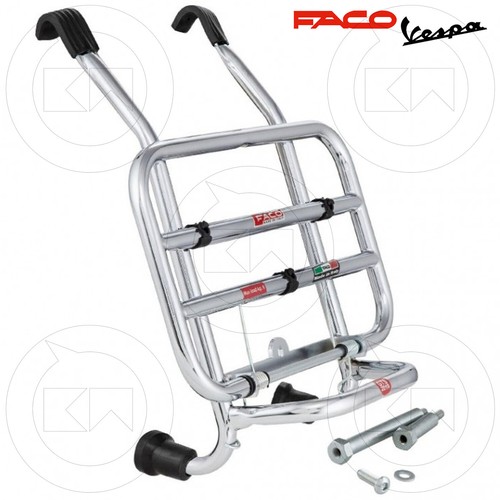 Chrome front luggage rack - chrome,