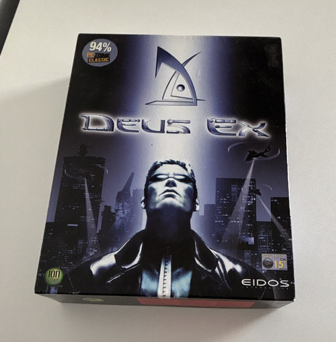 Eidos deus big boxgame - deus, pc