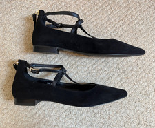M&S Flat Shoes Autograph Black