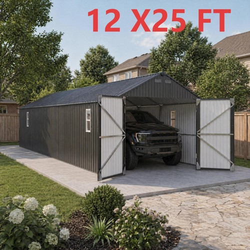 12x25 metal carport - ft,