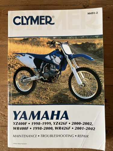 Clymer manual yamaha - manual-, yz400f