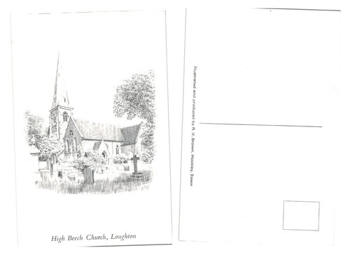 Postcard high beech - postcard,