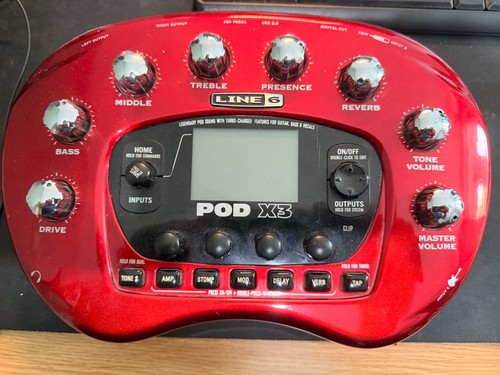Line pod guitar - line, bass