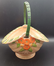 Burleigh Ware Pottery Basket