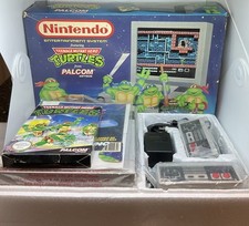 Nintendo Teenage Mutant Ninja Turtles NES Console Boxed - COMPLETE WITH GAME