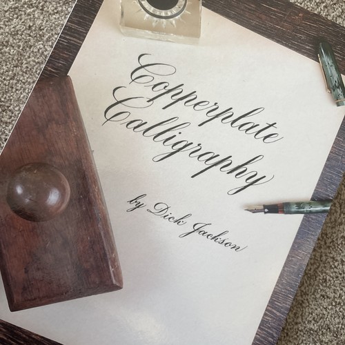 Copperplate calligraphy - copperplate,