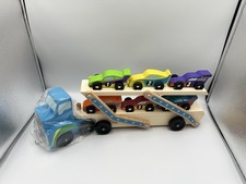 Mega Race Car Carrier - Wooden