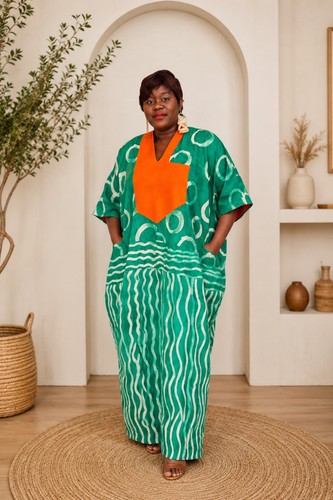 African adire batik thick - african,