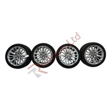 AUDI A5 8F ALLOY WHEELS & TYRES SET OF 4 (245/40ZR18) 18'' SILVER 8F0601025A