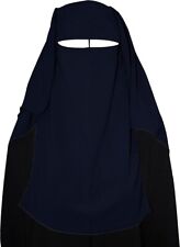 XL Long Saudi Niqab Nikab Dark