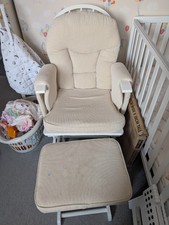 Nursing Chair with Matching Footstool