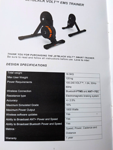 Jetblack volt ems - ems, smart