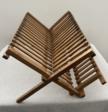 Vintage Wooden Folding Dish