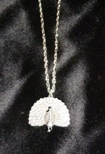 Nickel pewter peacock - nickel,