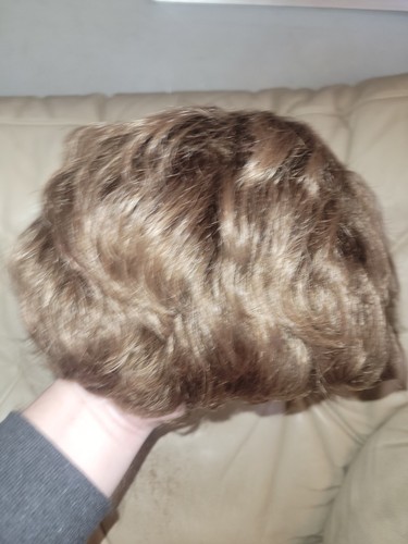 Gents wig dimples designer - wig,