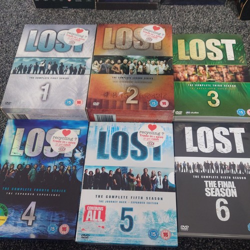 Lost dvd box sets complete - box,