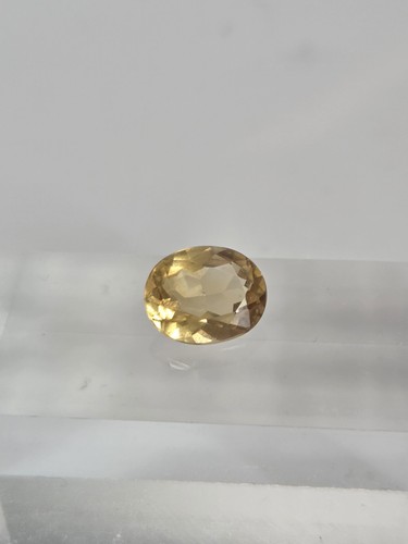 Yellow beryl gemstone - gemstone, 8mm