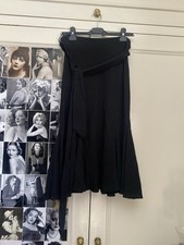 Wallis Black Midi Skirt 12