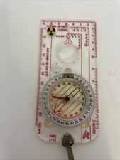 BRITISH ARMY SILVA 4/54 MAP READING COMPASS