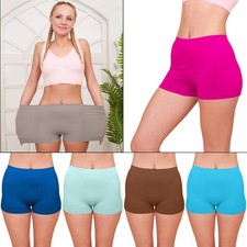 New Womens High Waist Boxer
