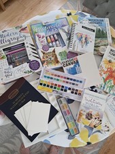 DERWENT WATERCOLOUR PAINTS AND ACCESSORIES. Dvds,Paper,Books,Kits, Paints