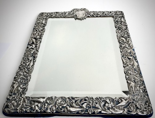Victorian large solid silver - large,