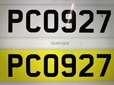 PCO 927 Ideal Police Officer On Ret Cert CHERISHED PLATE £2500 ONO PX WHY