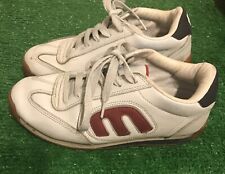 Vintage Etnies Skater Shoe LO-CUT2 Size UK7/EUR41/US8 White Leather Original Box