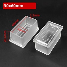 Clear PVC Rubber Chair Leg