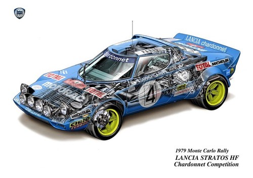 Lancia stratos rally - lancia,