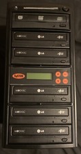 LG Systor, Model: SS-107B -  1 to 5 Disc CD/DVD Multi Target Duplicator Tower