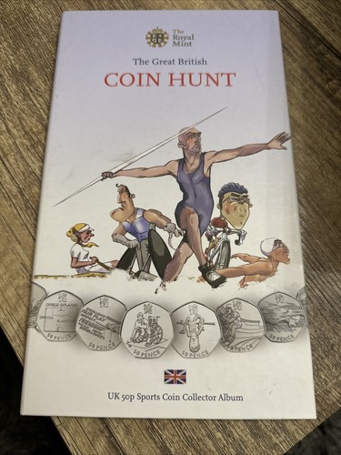 Olympic sports 50p collectors - olympic,