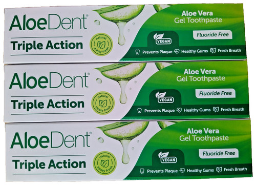 Aloedent triple action aloe - aloedent,