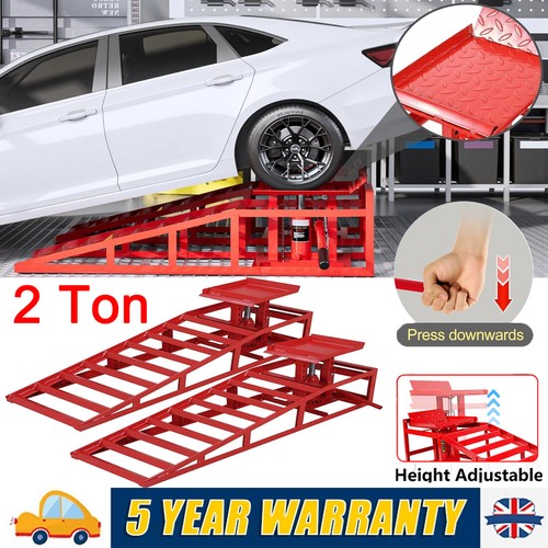 Ton hydraulic car ramps - ramps, 2pc