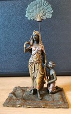 Franz Bergman Geschutzt Bronze